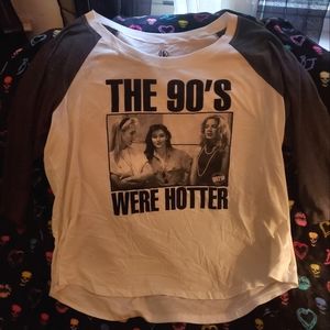 Torrid Beverly Hills 90210 Raglan Shirt Size 2